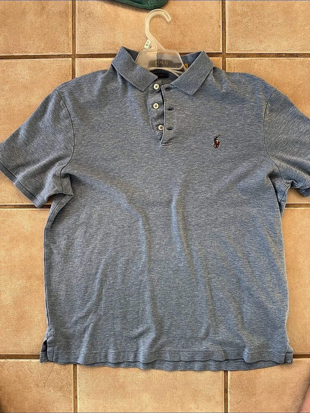 Polo Ralph Lauren Classic Fit Polo Men's Cotton Polo in Blue Size Medium Like